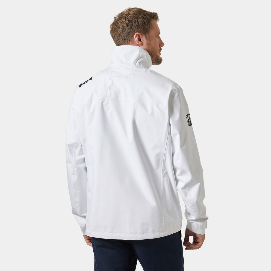 Cazadora Nautica Blanca Parte De Atras Crew Midlayer Hellyhansen