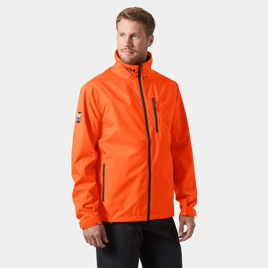 Cazadora Nautica Naranja Crew Midlayer Hellyhansen