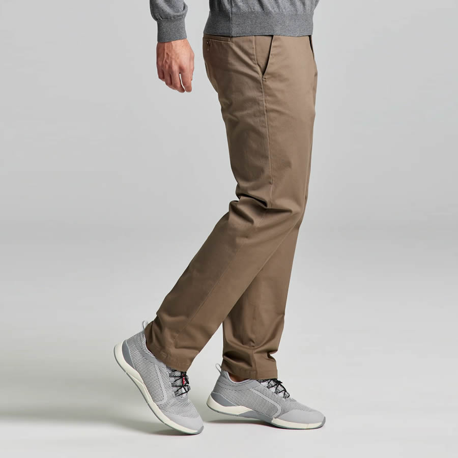 Pantalon Nautico Marron Largo Slam