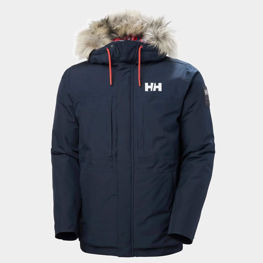 Parka Coastal Azul Marino Para Hombre Hellyhansen