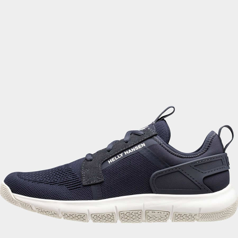 Zapato Deportivo Nautico Henley Azul Marino Para Mujer Hellyhansen